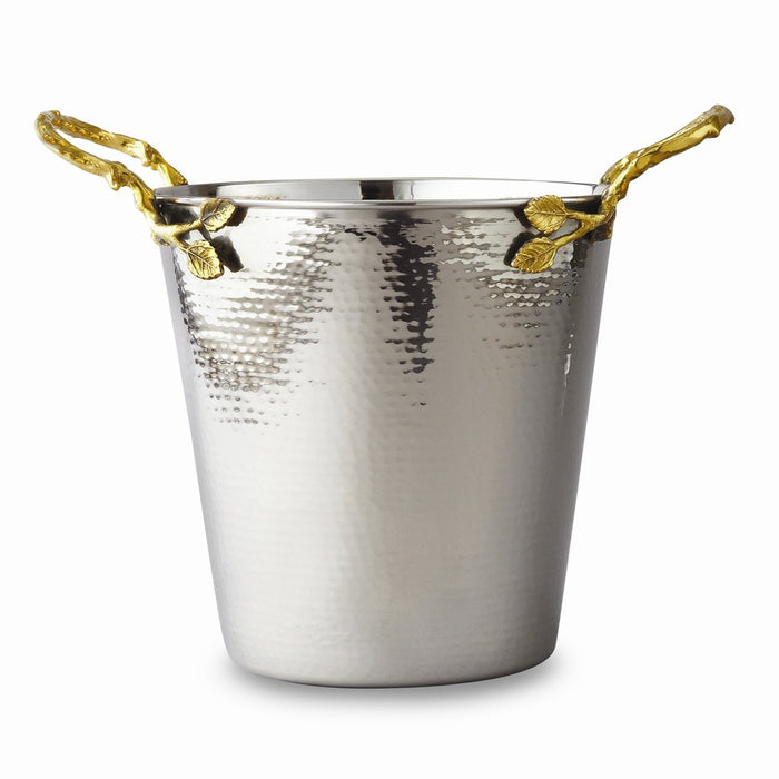 Occasion Gallery®  Stainless Steel Golden Vine Hmmrd Wine Bucket