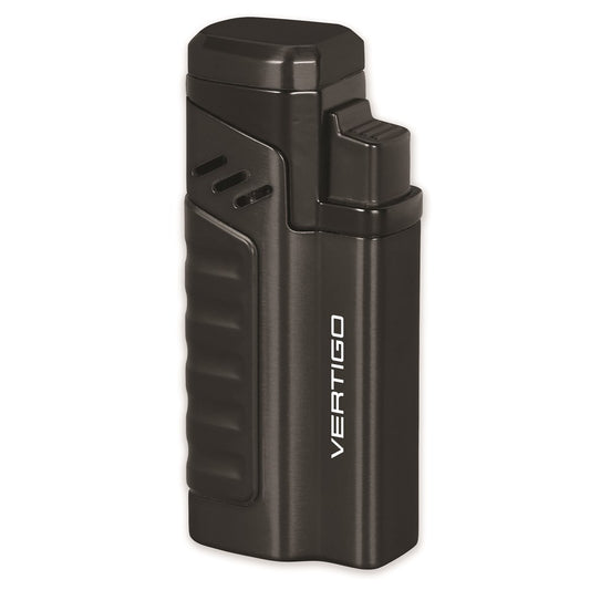Vertigo Renegade Black Matte Quad Flame Torch Lighter