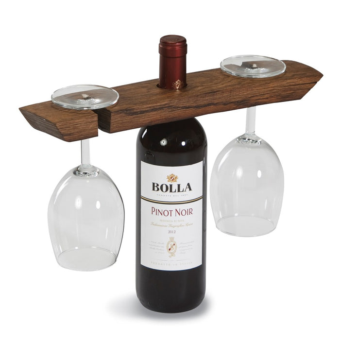Occasion Gallery®  Wine Barrel Glass Caddy