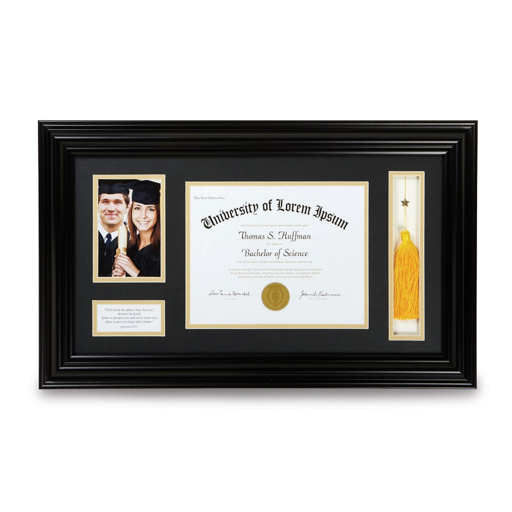 Occasion Gallery Keepsake Graduation 4x6 Photo  Frame with Verse Jeremiah 29