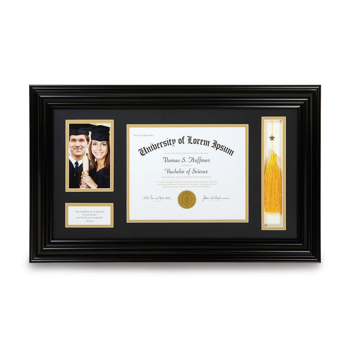 Occasion Gallery Keepsake Graduation 4x6 Photo Frame with Quote Thoreau