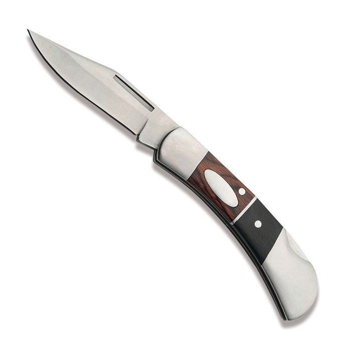 Pakkawood Single Blade Engravable Knife