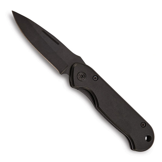 All Black Locking Pocket Knife