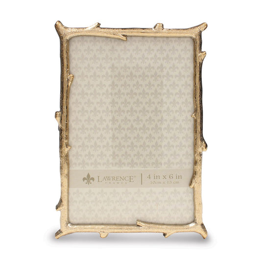 Occasion Gallery Gold-tone 4x6 Branch Photo Picture Frame