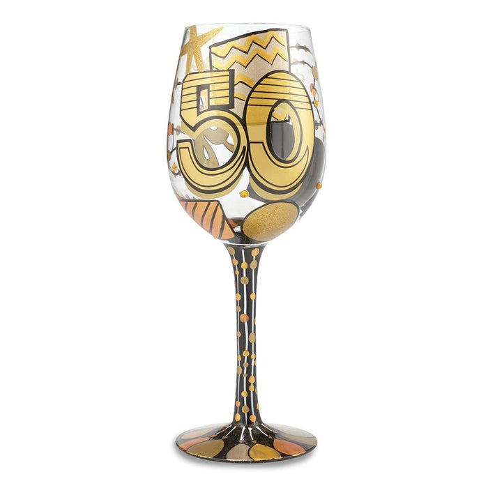 Lolita® 50th Birthday Wine Glass