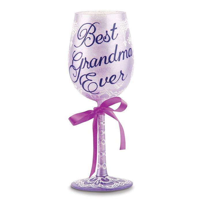 Lolita® Best Grandma Ever Wine Glass