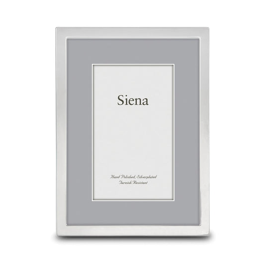 Occasion Gallery Silver-tone Narrow 4x6 Photo Picture Frame