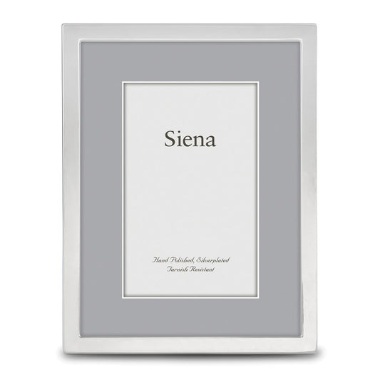 Occasion Gallery Silver-tone Narrow 5x7 Photo Picture Frame