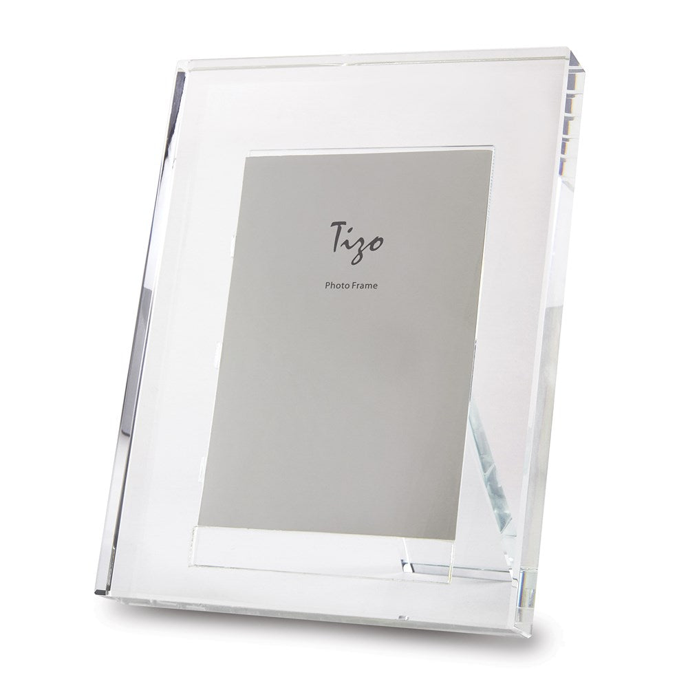 Occasion Gallery Crystal Glass 4x6 Photo Picture Frame