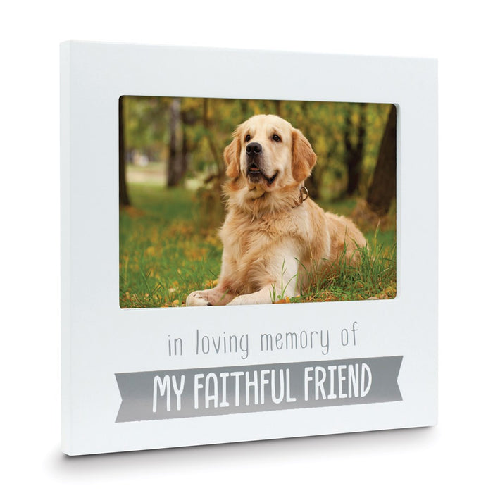 Keepsake Bereavement In Loving Memory My Faithful Friend Pet Remembrance Photo Frame