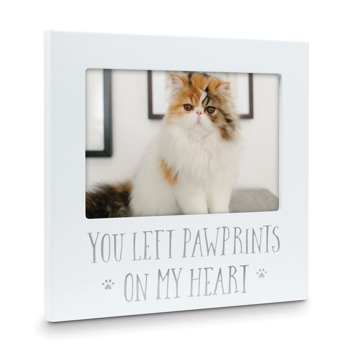 Keepsake Bereavement You Left Pawprints on My Heart Pet Remembrance Photo Frame