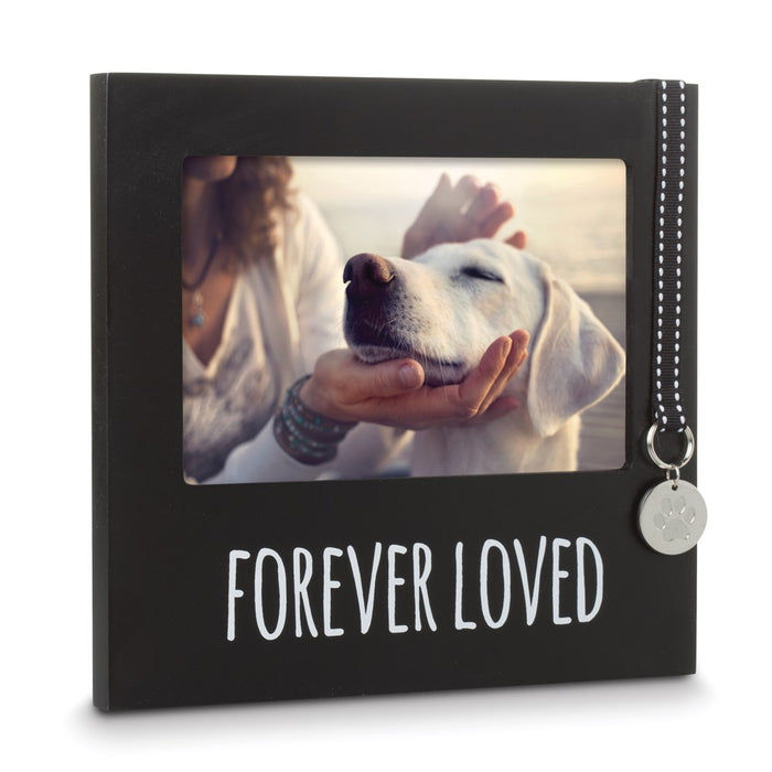 Keepsake Bereavement Black Forever Loved Pet Memorial Remembrance Frame