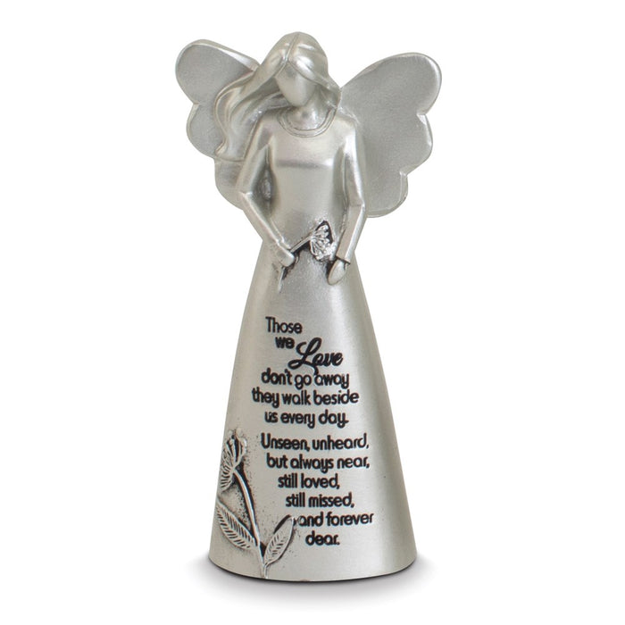 Keepsake Bereavement Silver-tone Enamel Those We Love Angel Figurine Boxed