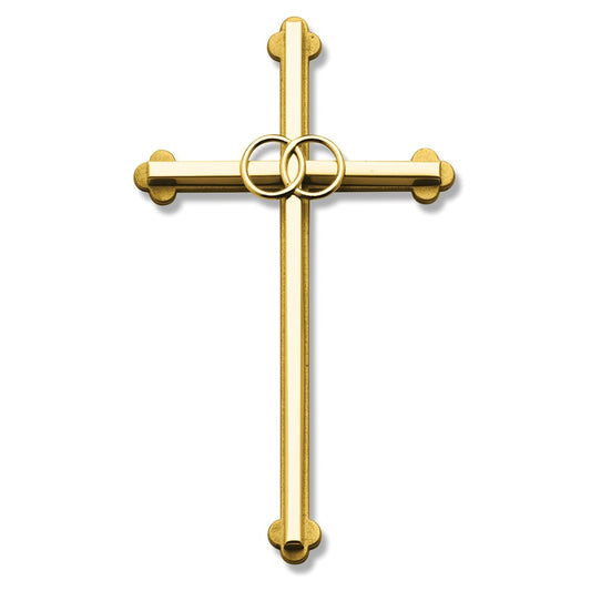Gold-tone Wedding Cross
