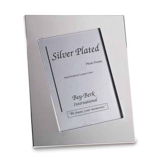 Occasion Gallery Silver-plated 5x7 Picture Photo Picture Frame with Easel Back