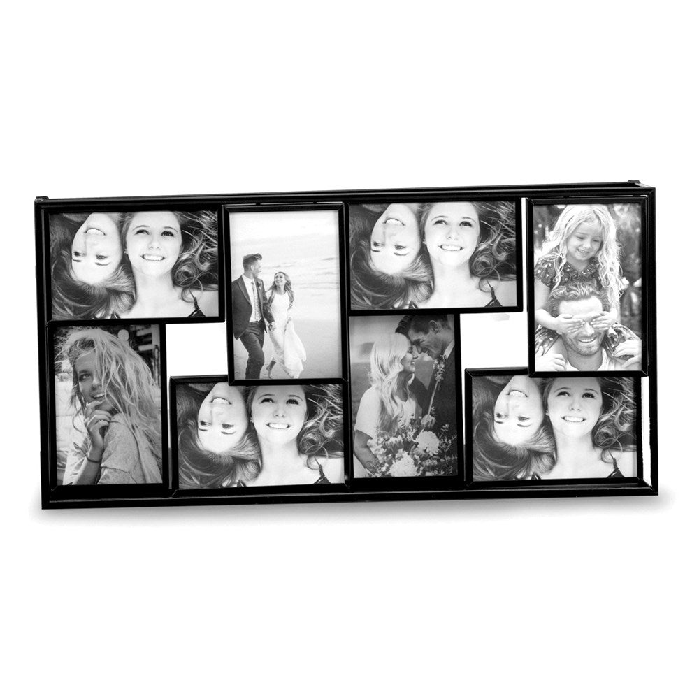 Occasion Gallery Black Metal 4x6 Photo Collage Frame