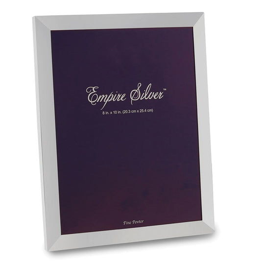 Occasion Gallery Empire Polished Pewter 6.75 x 8.75 Photo Picture Frame