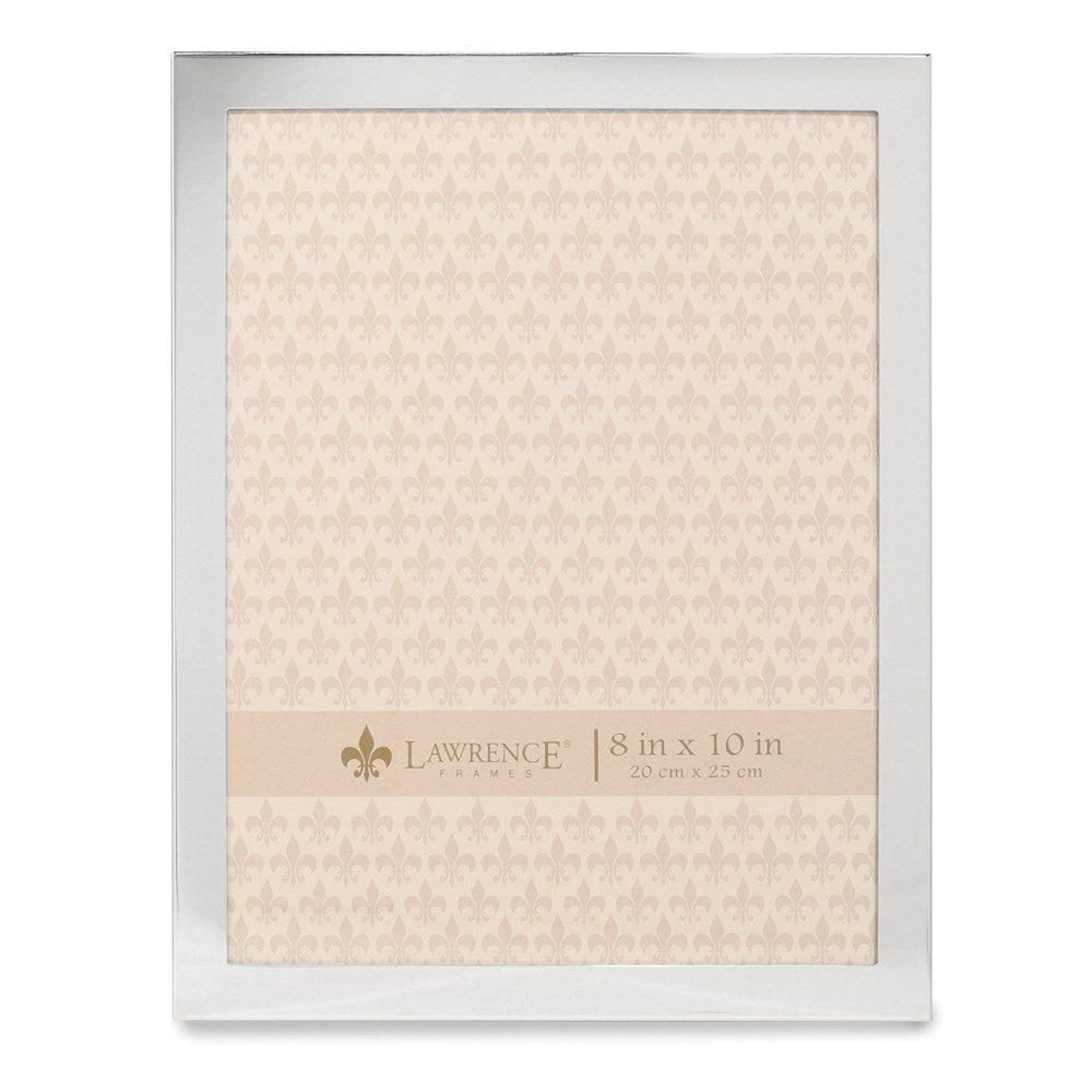 Occasion Gallery 8x10 Flat Silver-tone Metal Photo Picture Frame