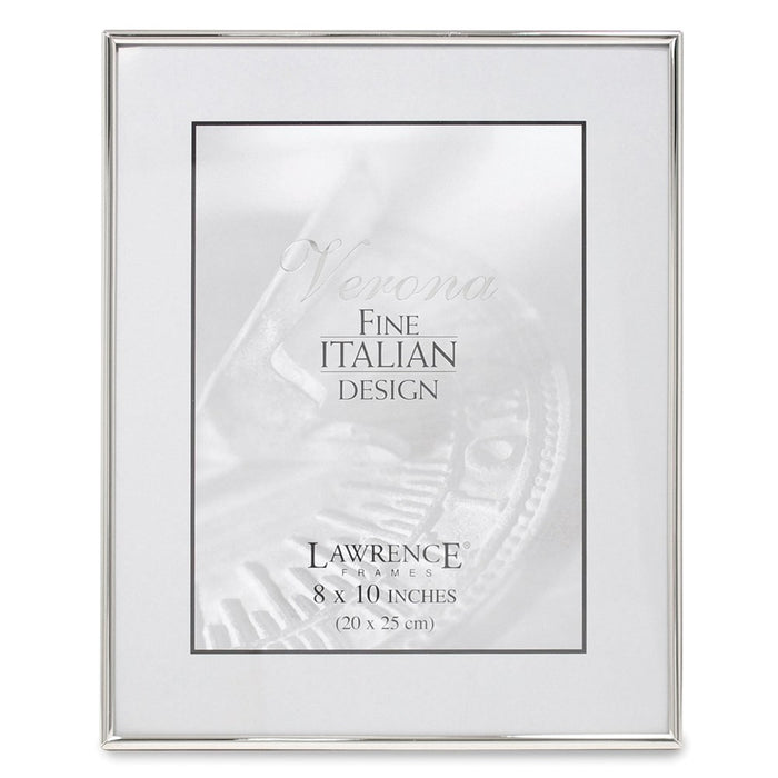 Occasion Gallery 8x10 Simply Silver-tone Metal Photo Picture Frame