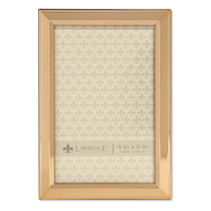 Occasion Gallery 4x6 Gold-tone Metal Photo Picture Frame - Classic Bevel