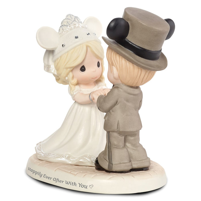 Precious Moments Disney Wedding Couple Figurine