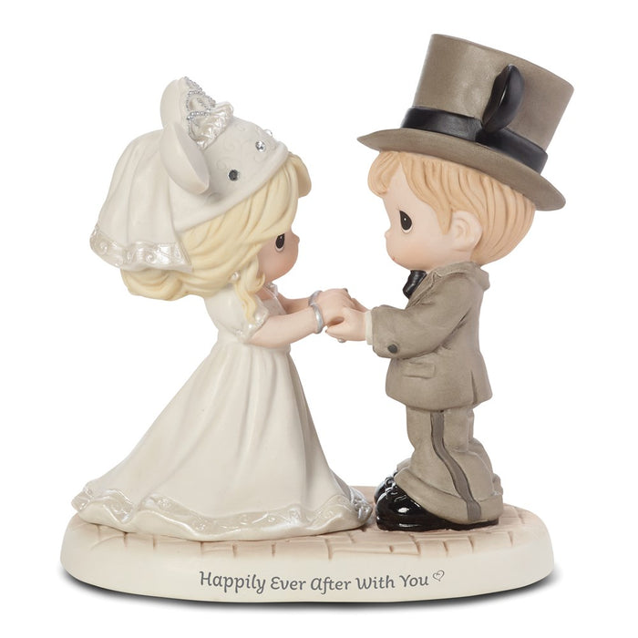 Precious Moments Disney Wedding Couple Figurine