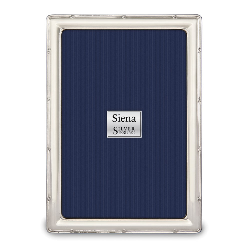 Occasion Gallery 925 Sterling Silver Knotted Edge 5x7 Photo Picture Frame