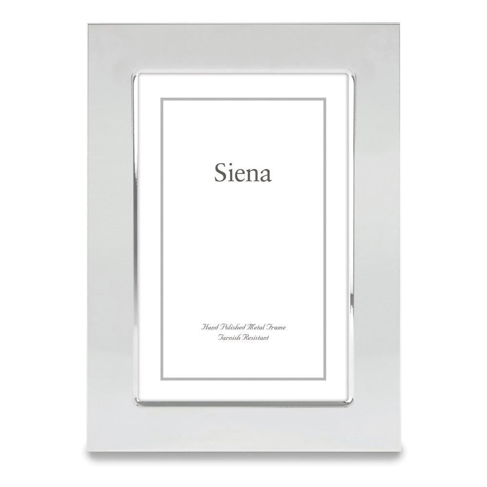 Occasion Gallery Silver-plated Plain Wide 8x10 Photo Picture Frame