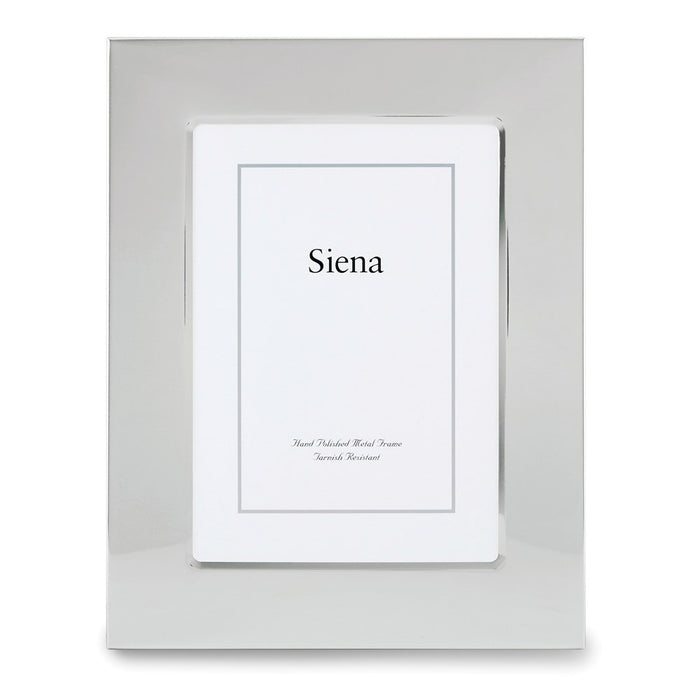 Occasion Gallery Silver-plated Plain Wide 4x6 Photo Picture Frame