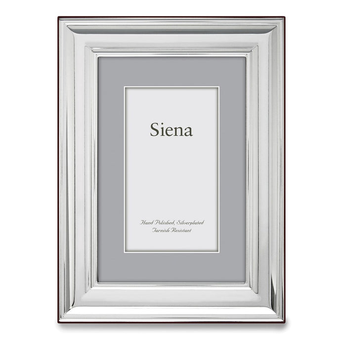 Occasion Gallery Silver-plated Classic Beveled 8x10 Photo Picture Frame