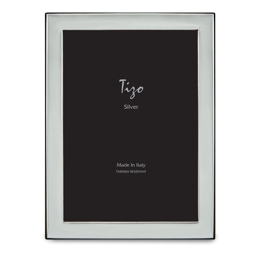 Occasion Gallery 925 Sterling Silver Plain 8x10 Photo Picture Frame