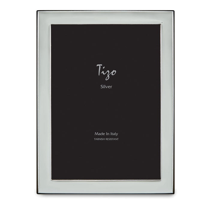Occasion Gallery 925 Sterling Silver Plain 8x10 Photo Picture Frame