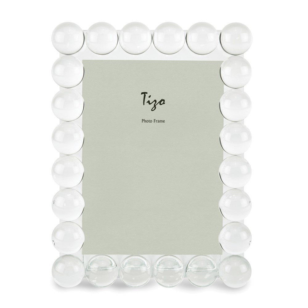 Occasion Gallery Crystal Glass 4x6 Bubble Photo Picture Frame