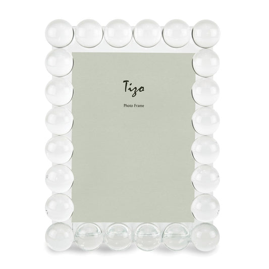 Occasion Gallery Crystal Glass 4x6 Bubble Photo Picture Frame