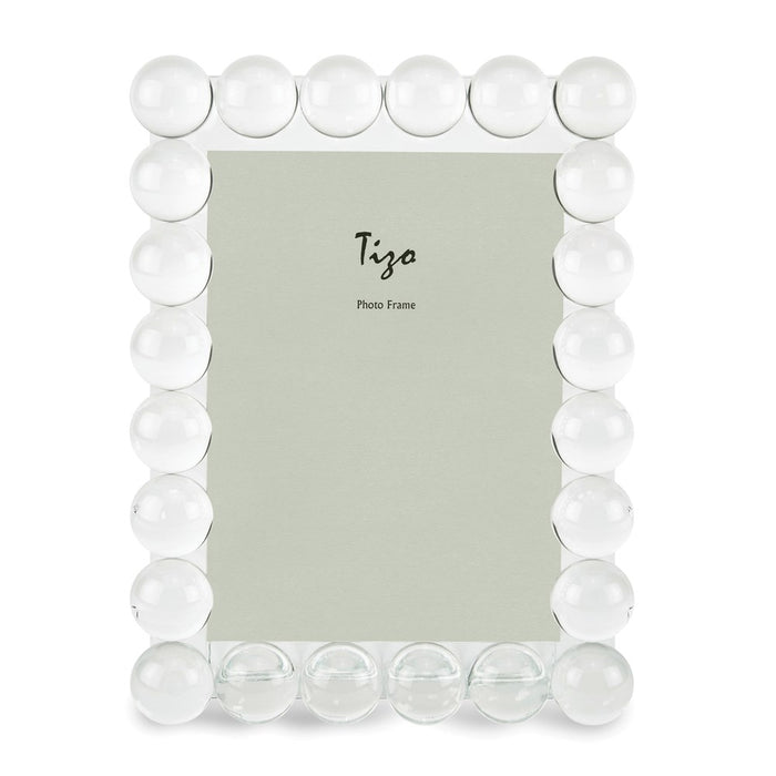Occasion Gallery Crystal Glass 4x6 Bubble Photo Picture Frame