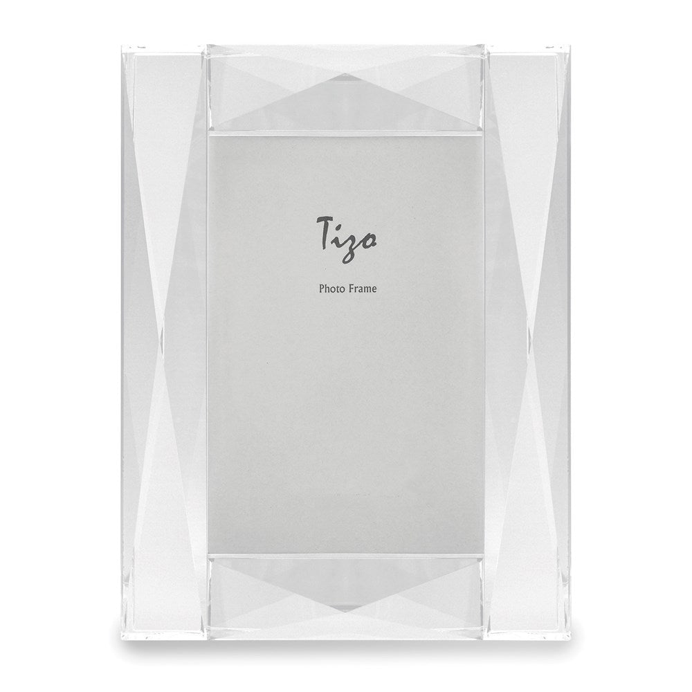Occasion Gallery Crystal Glass Diamond-cut 4x6 Photo Picture Frame