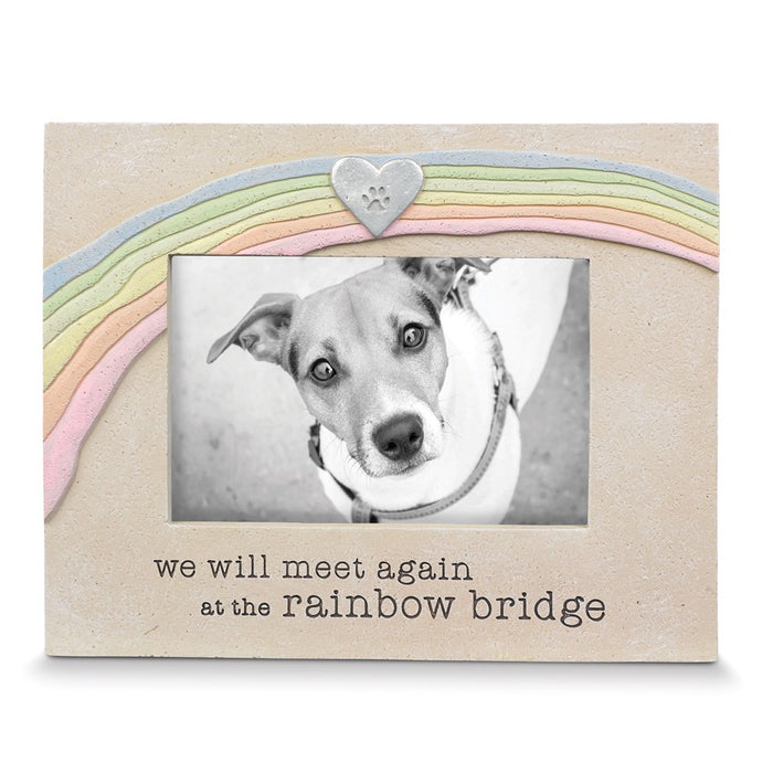 Keepsake Bereavement Pet Rainbow Bridge Photo Frame
