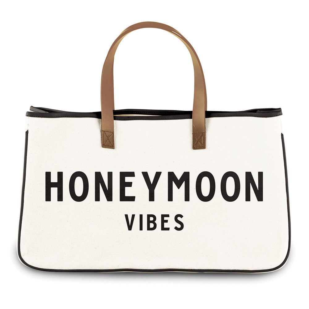 HONEYMOON VIBES Canvas Tote