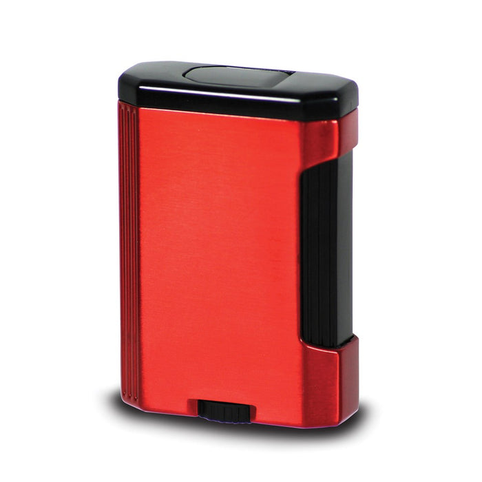 Intrigue Triple Flame Table Lighter Red
