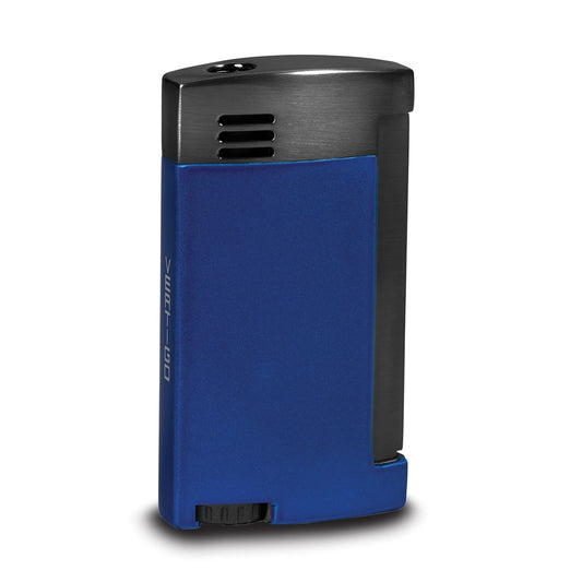 Amigo Single Flame Lighter w/Side Squeeze Ignition - Blue