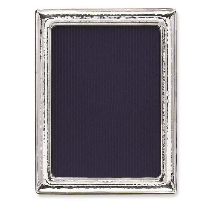 Occasion Gallery Wedding Keepsake Gifts, 925 925 Sterling Silver Hammered 5x7 Photo Picture Frame