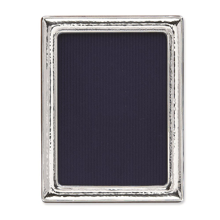 Occasion Gallery Wedding Keepsake Gifts, 925 925 Sterling Silver Hammered 7.5x9.5 Photo Picture Frame