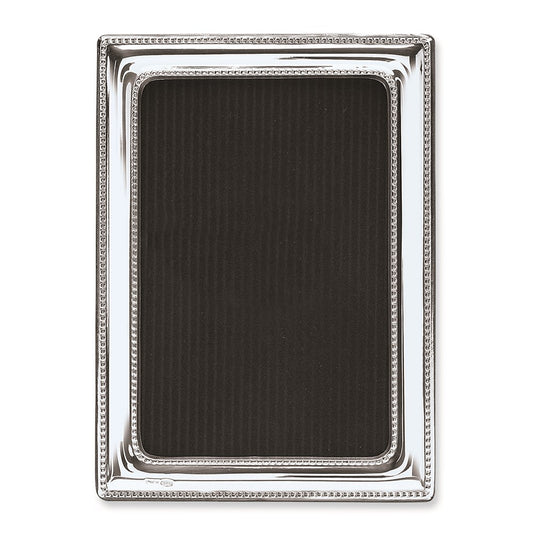 Occasion Gallery Wedding Keepsake Gifts, 925 925 Sterling Silver Beaded 4x6 Photo Picture Frame