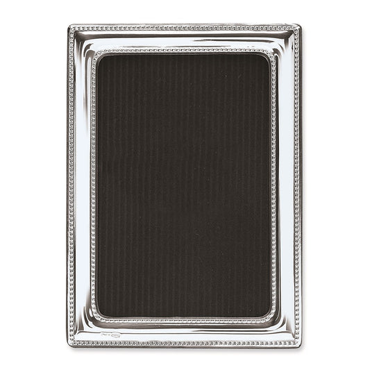 Occasion Gallery Wedding Keepsake Gifts, 925 925 Sterling Silver Beaded 7.5x9.5 Photo Picture Frame