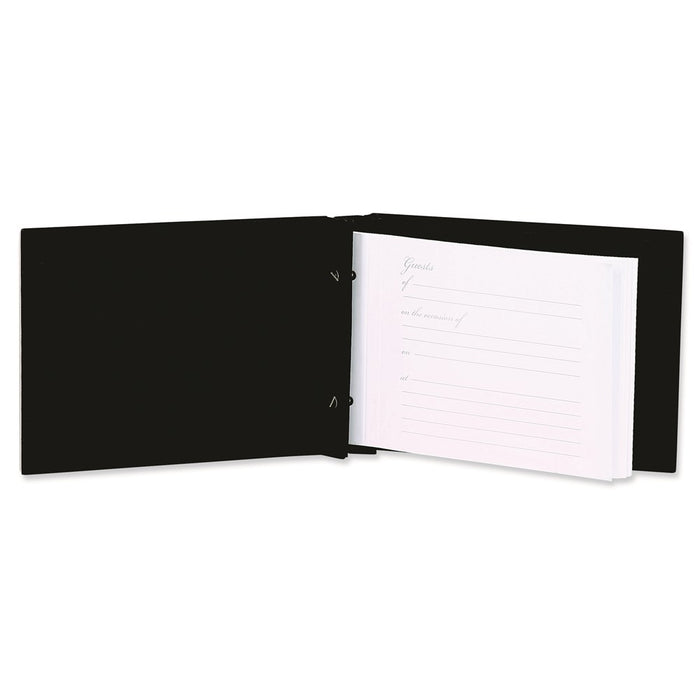 Nickel-plated Glitter (holds 40-pgs.) Guest Book