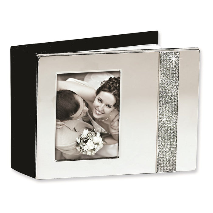 Occasion Gallery Nickel-plated (Holds 80- 4x6 Photos) Glitter Photo Album