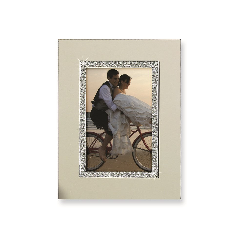Occasion Gallery Wedding Keepsake Gifts, Nickel-plated Glitter 8x10 Photo Picture Frame