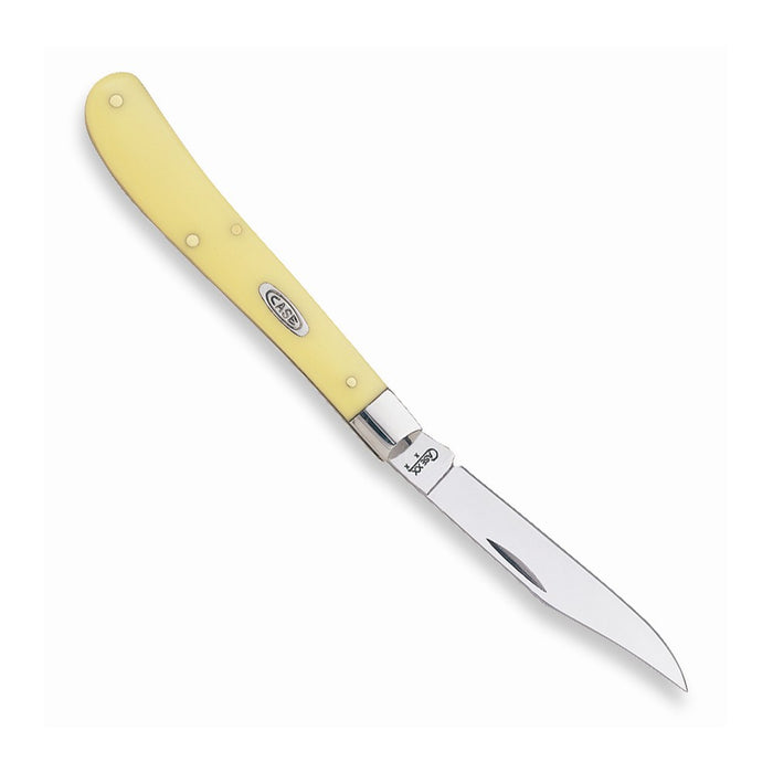 Case Yellow Barehead Slimline Trapper Pocket Knife