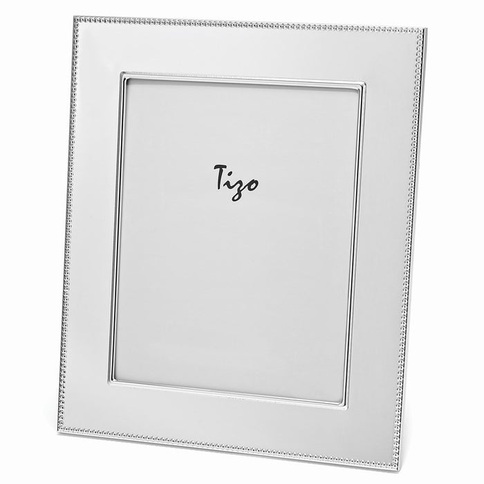 Occasion Gallery Wedding Keepsake Gifts, Silver-plated Wide Beaded Edge 4x6 Photo Picture Frame