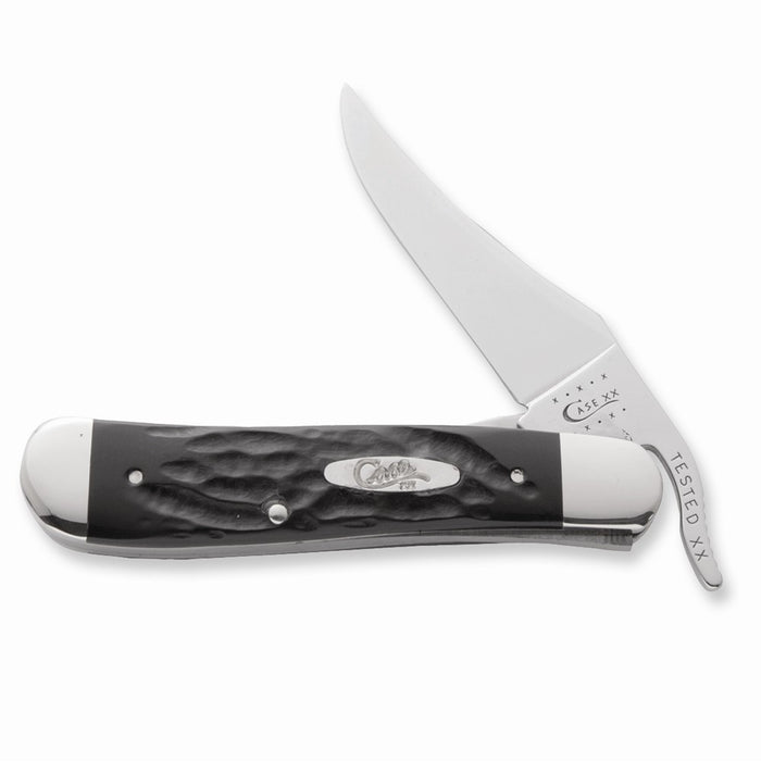 Case Rough Black Synthetic RussLock Knife